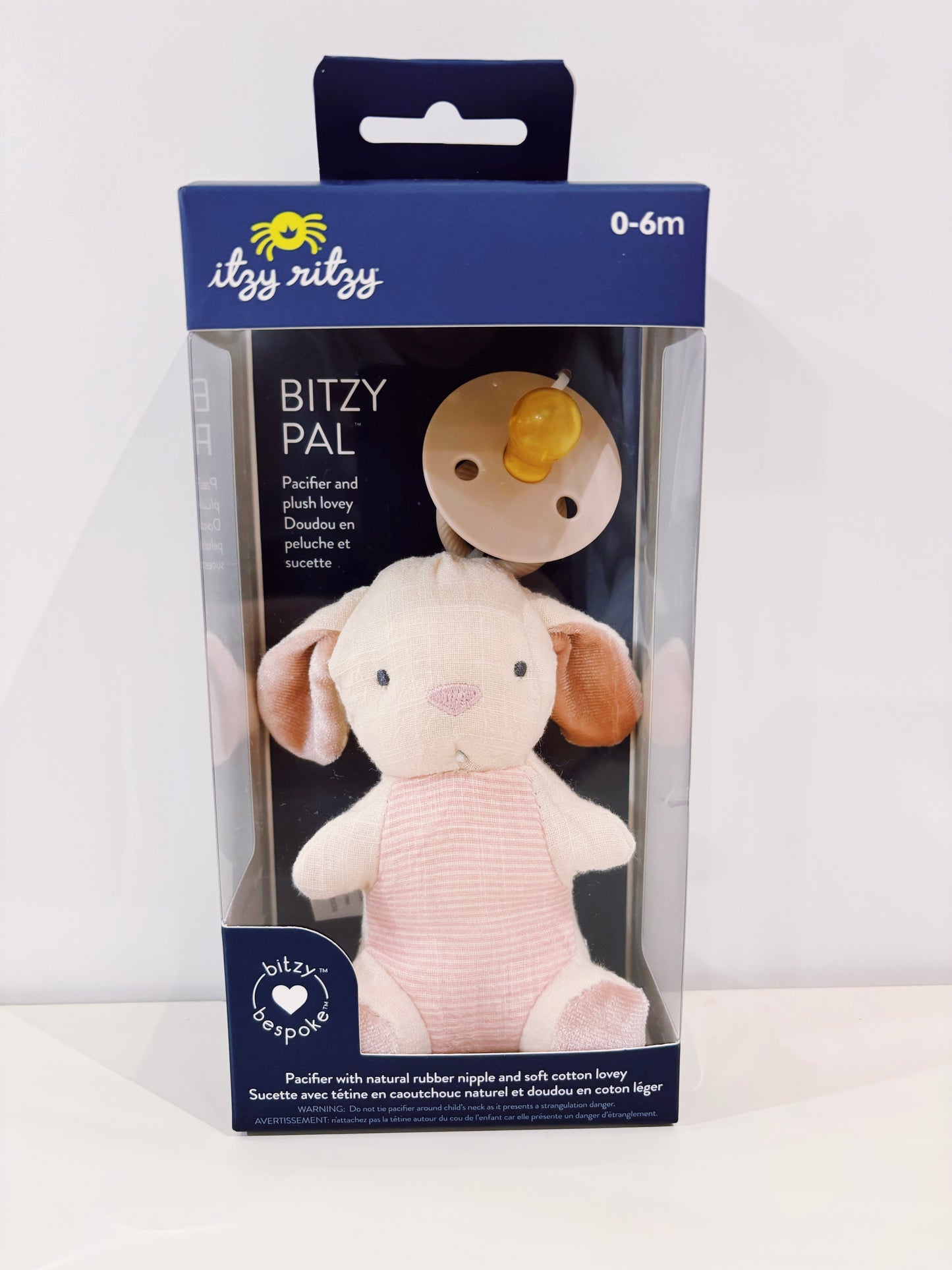 Bunny Plush Pacifier Pal