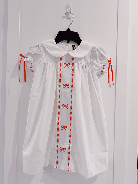 Banana Split Bows and Lace Dress