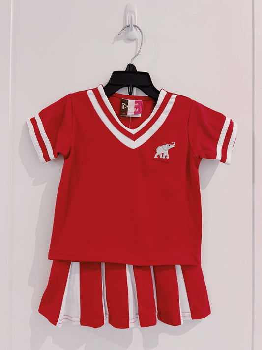 Banana Split Elephant Pleated Skort Set