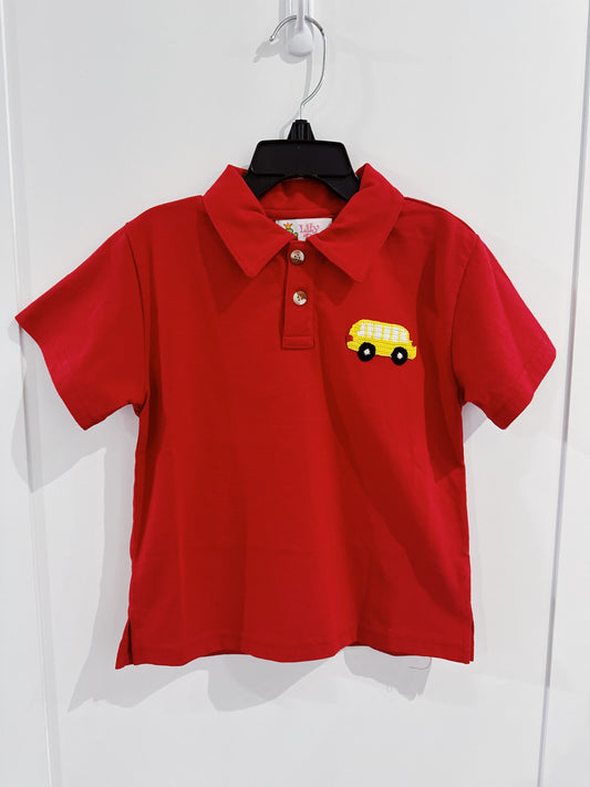 Red School Bus Polo