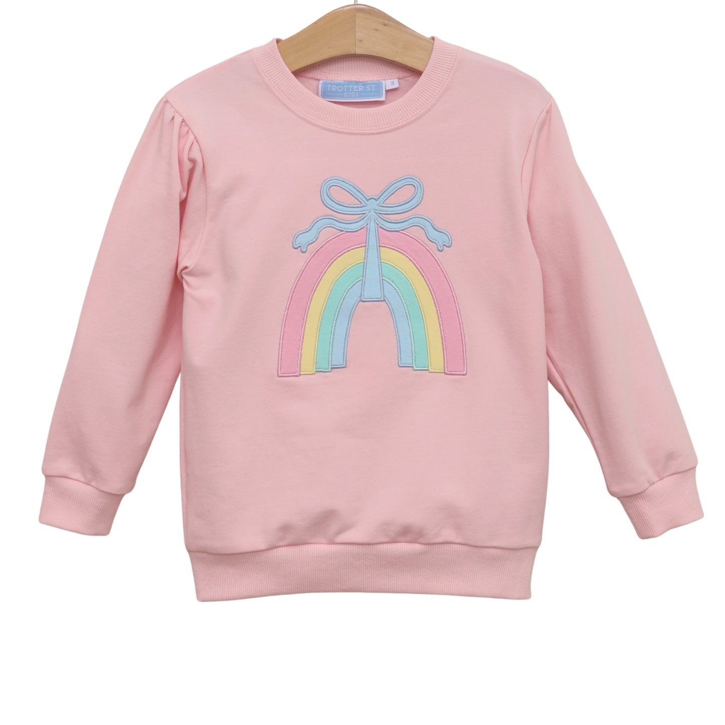 Trotter Street Kids Rainbow French Terry Pullover