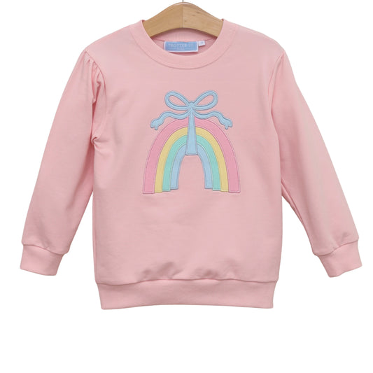 Trotter Street Kids Rainbow French Terry Pullover