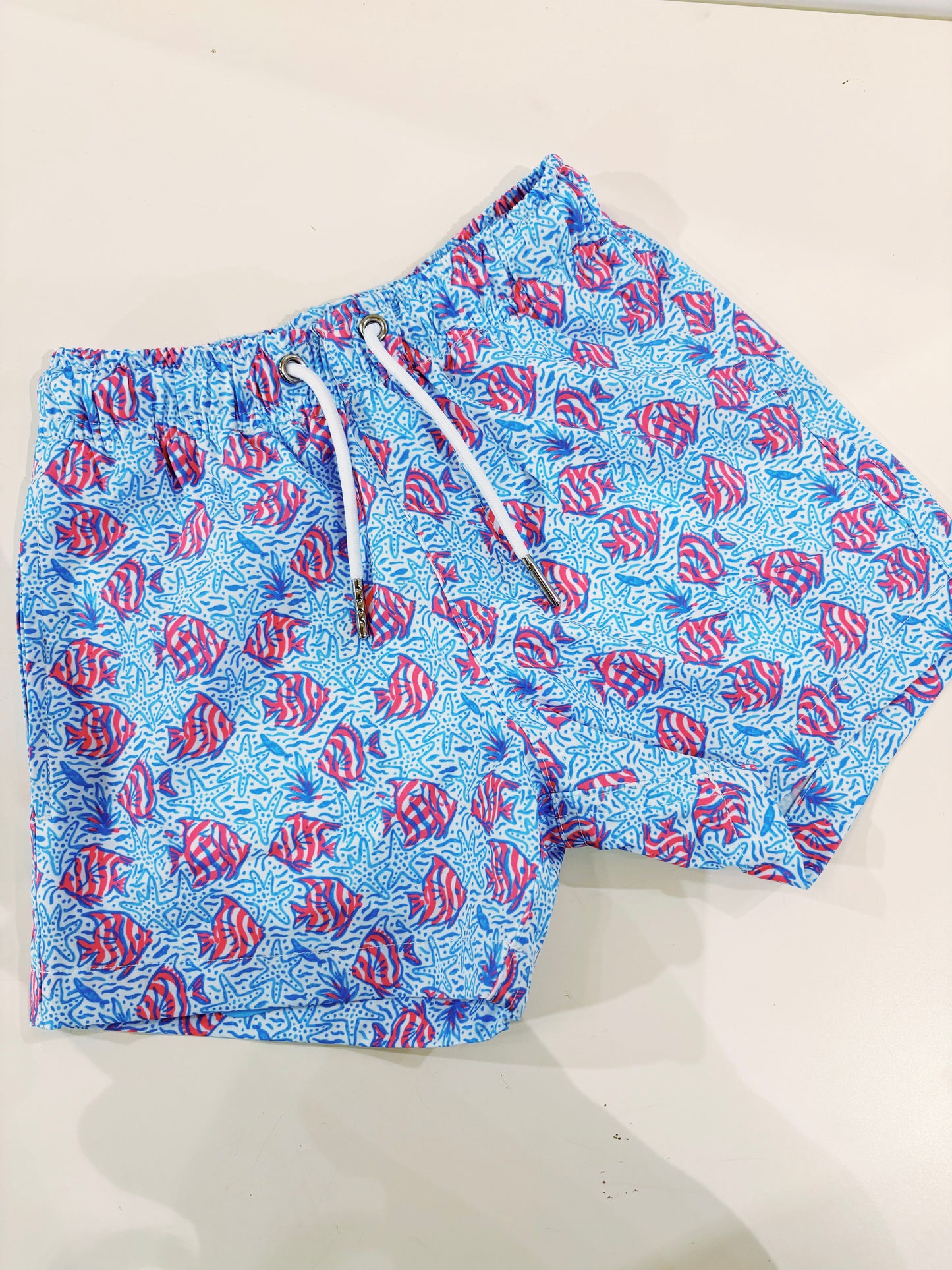 Coral Fish Swim Trunks
