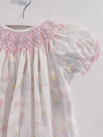 Smocked Birthday Bishop