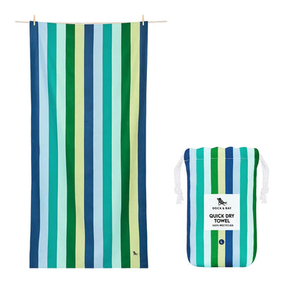 Dock & Bay Cool Lagoon Large Quick Dry Towel