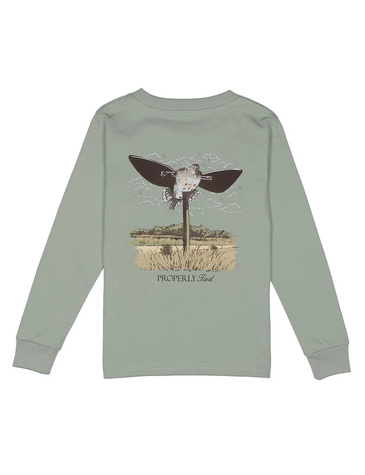 Properly Tied Sage Dove Decoy L/S Tee