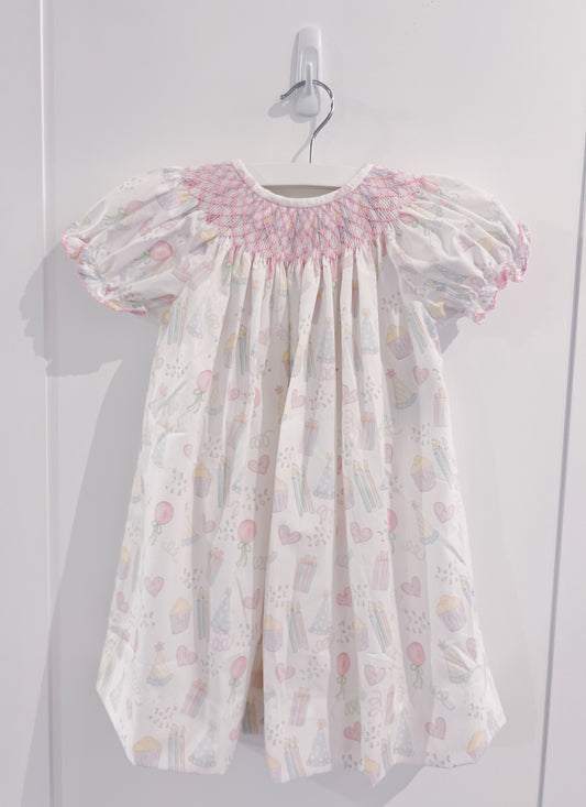 Smocked Birthday Bishop