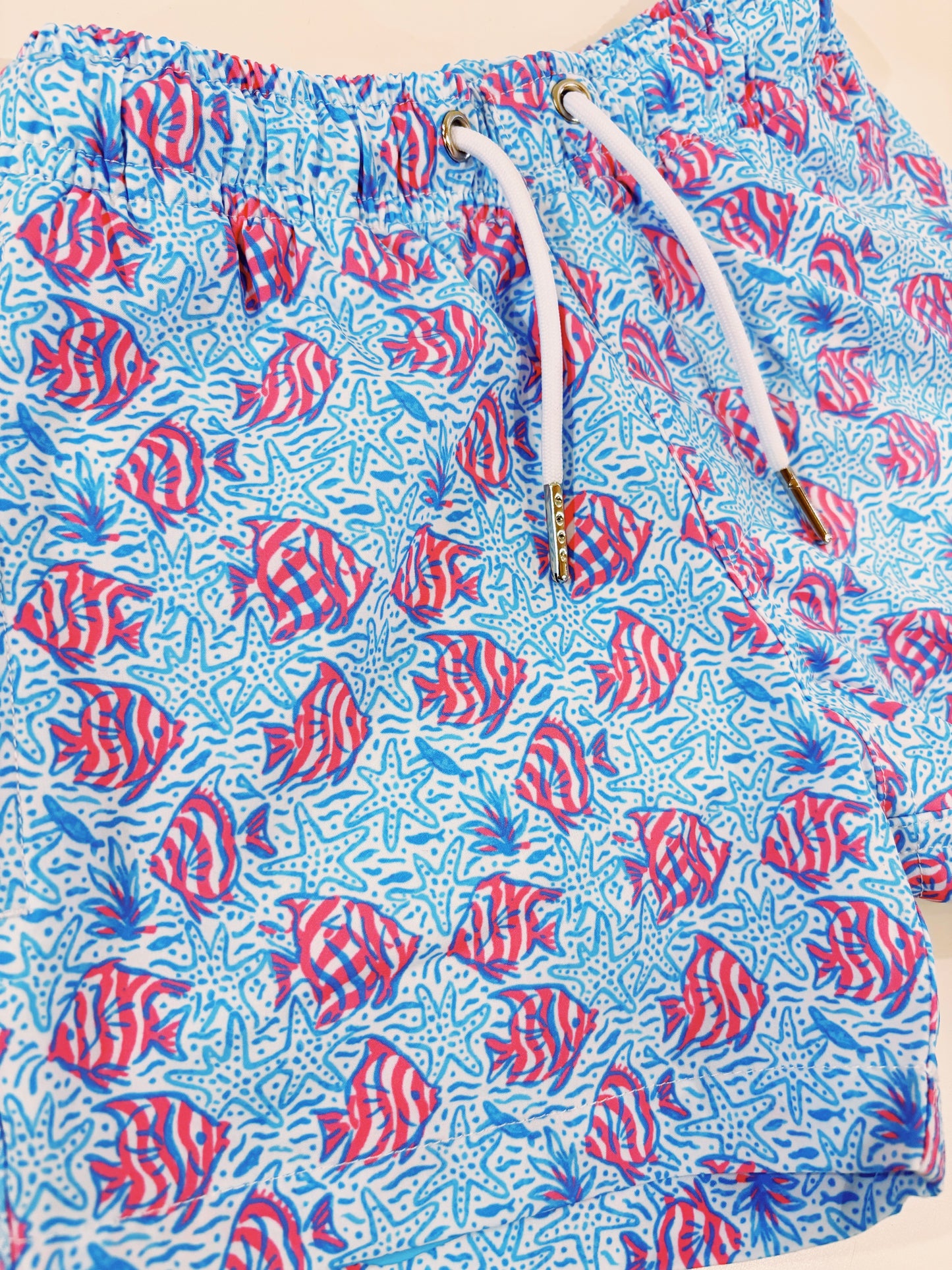 Coral Fish Swim Trunks