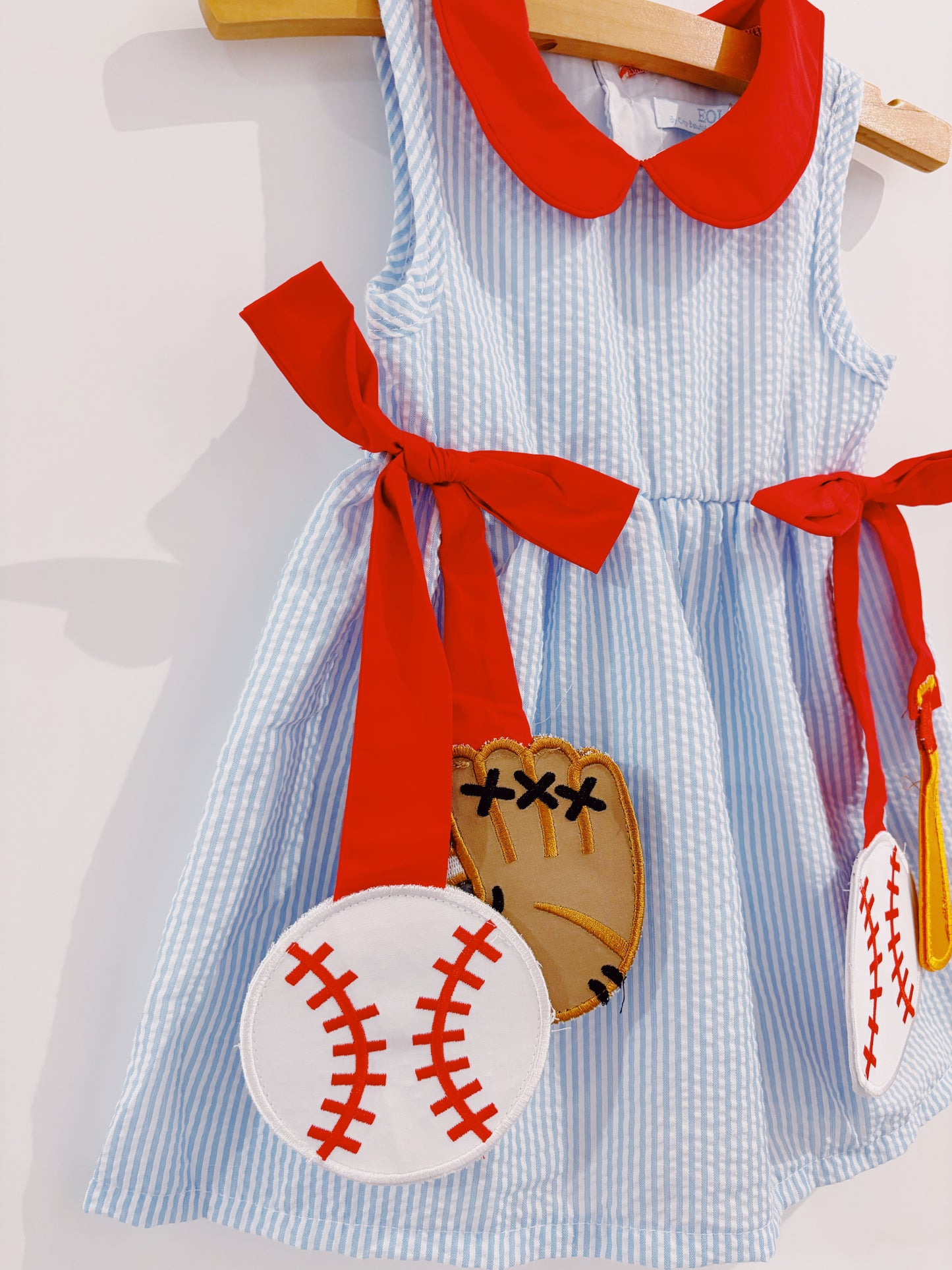 Baseball Side Tag Dress