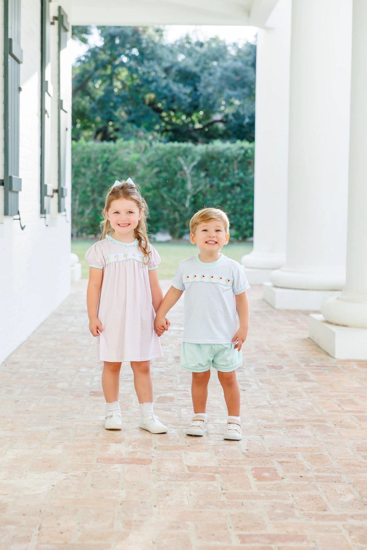 Trotter Street Kids Magical Balloons Banded Short Set