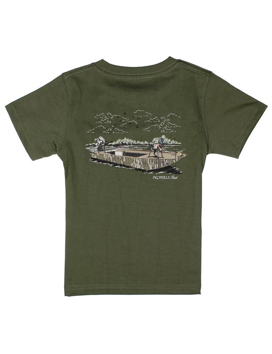 Properly Tied Olive Mossy Oak Boat Ride