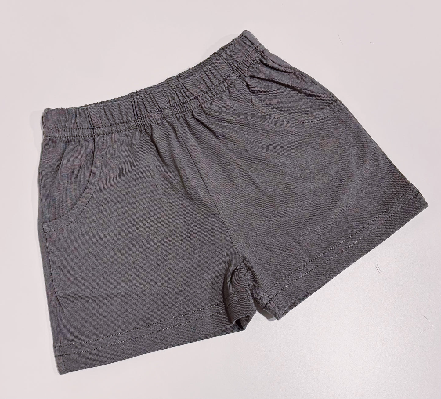 Charcoal Jersey Pocket Shorts