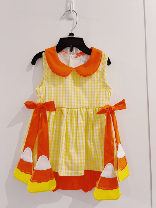 City Beautiful Candy Corn Bloomer Set