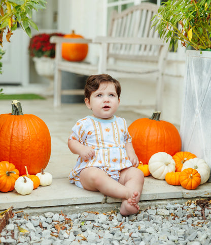 Trotter Street Kids Pumpkin Patch S/S Bubble