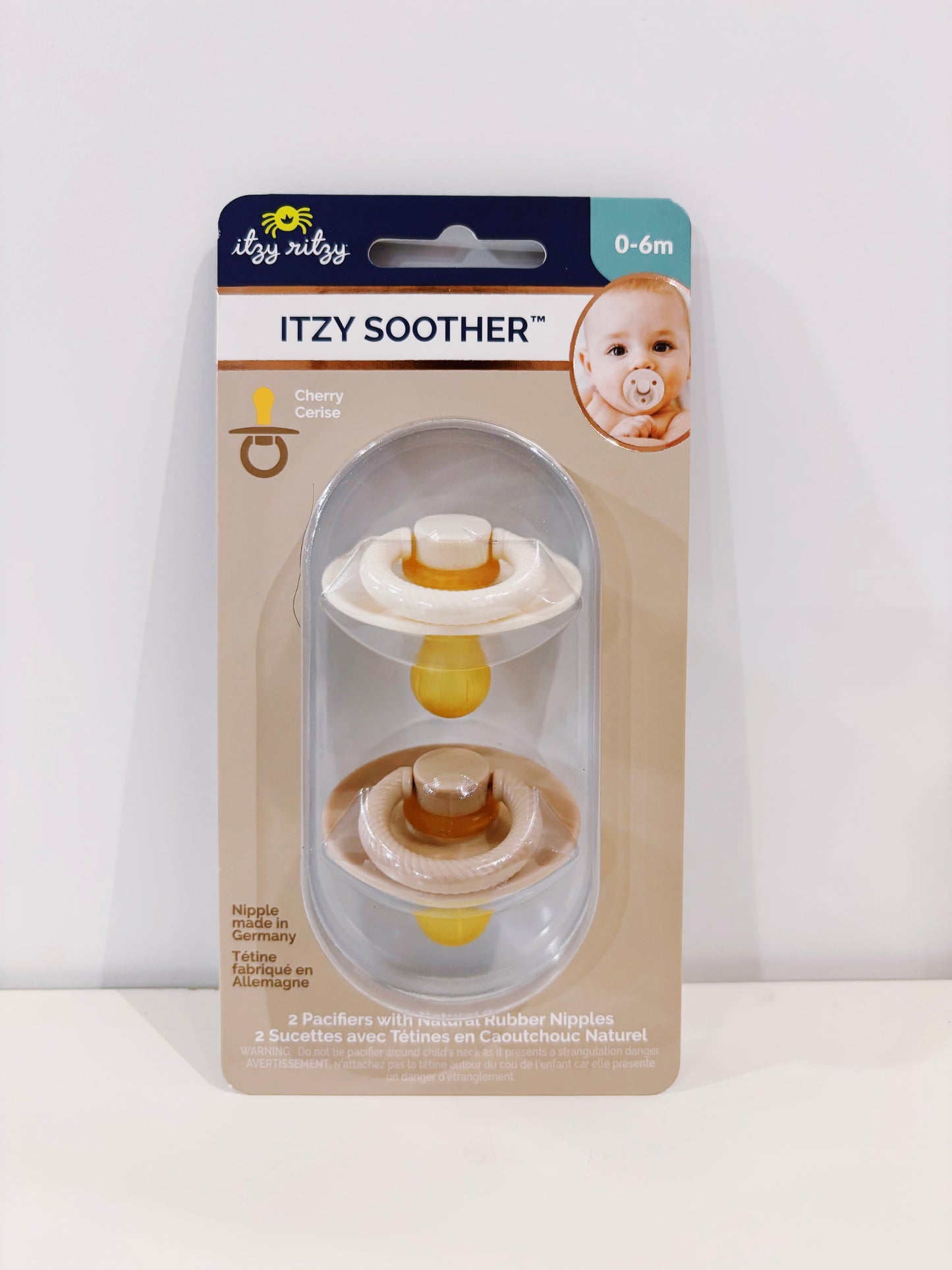Coconut+Toast Itzy Soother Pacifier Set
