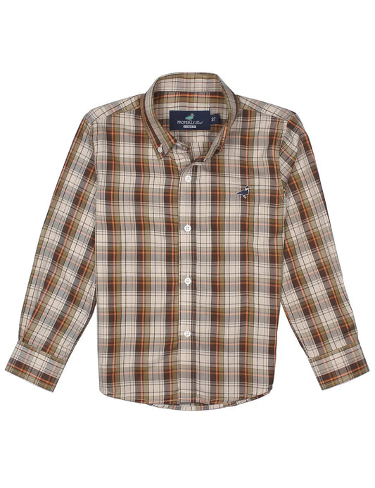 Properly Tied Campfire Sportshirt