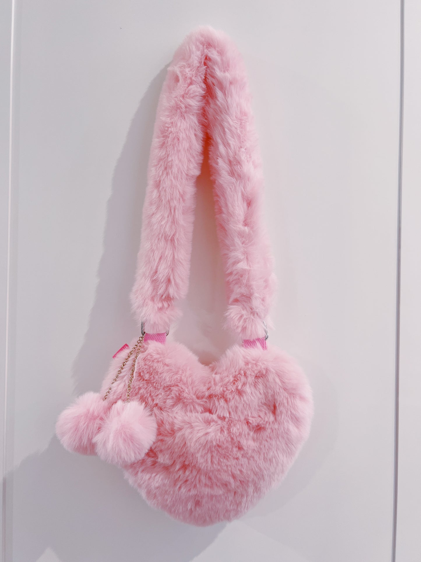 Furry Heart Purse