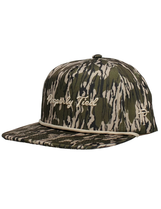 Properly Tied Mossy Oak Bottomland Rope Hat