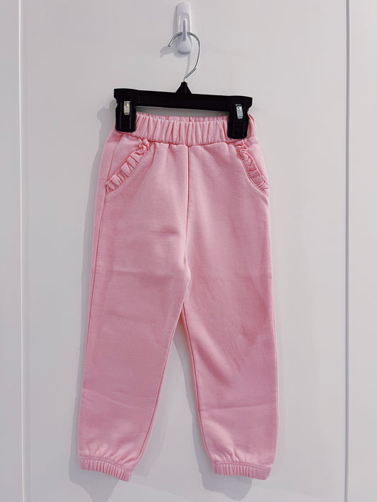 Lily Pads Girls Pink Sweatpant