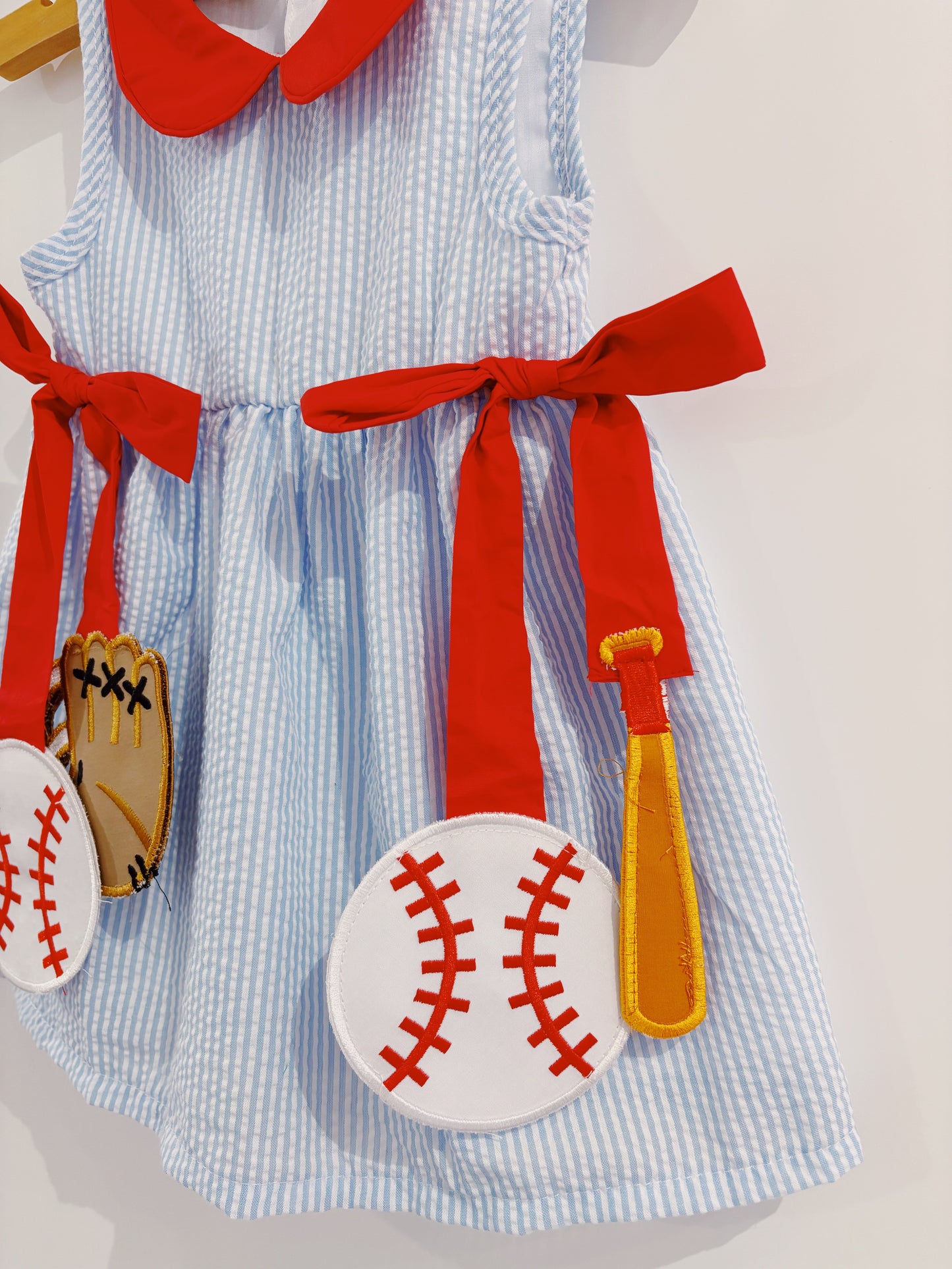 Baseball Side Tag Dress