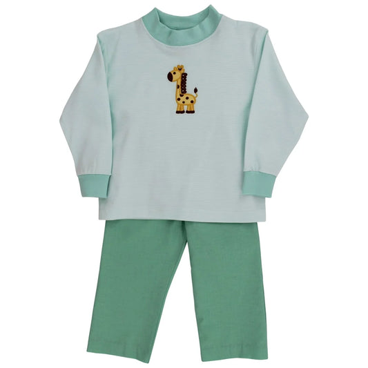 Bailey Boys Raffy Giraffy Boys Pant Set
