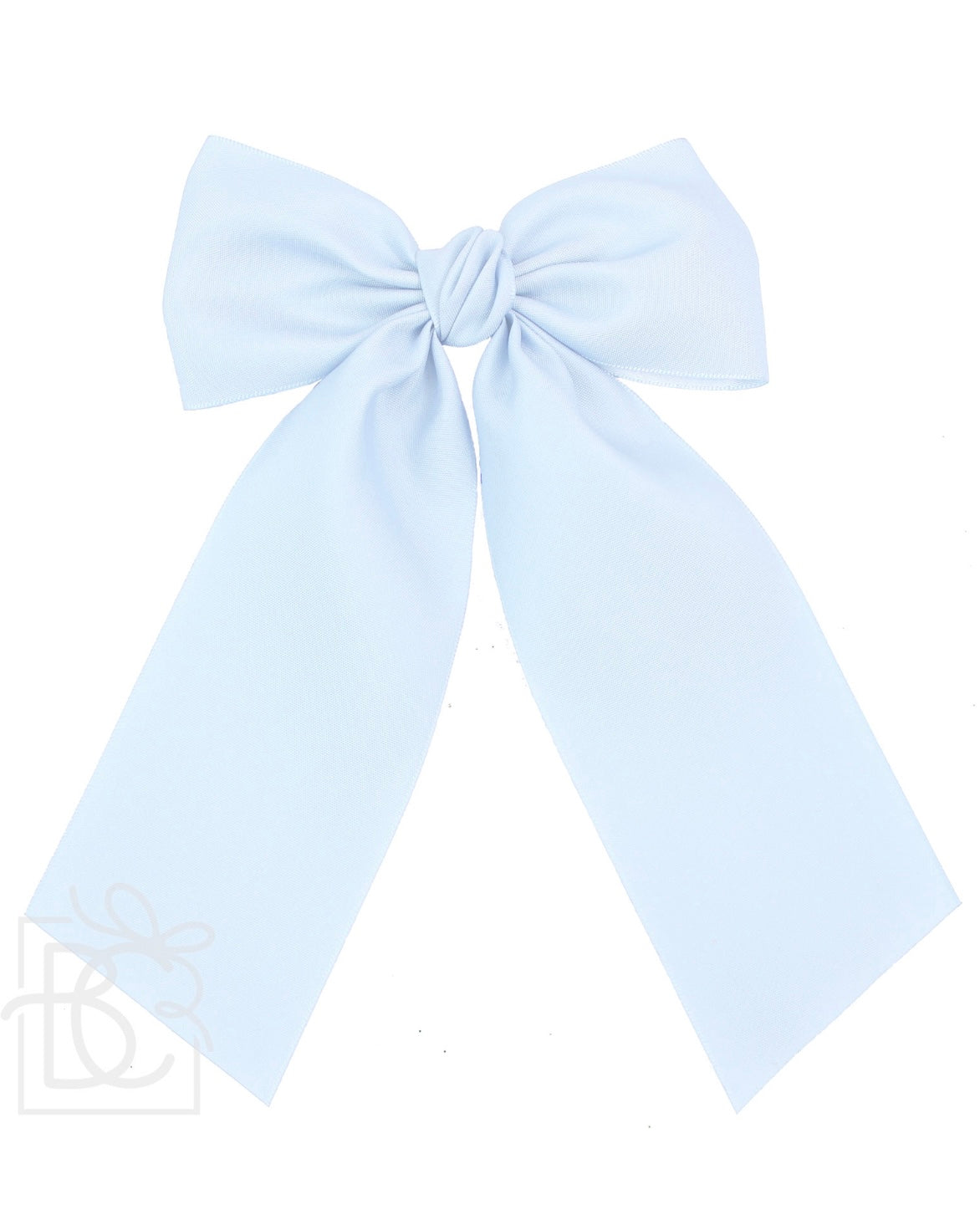 4.5" Opaque Satin Bow with Tails