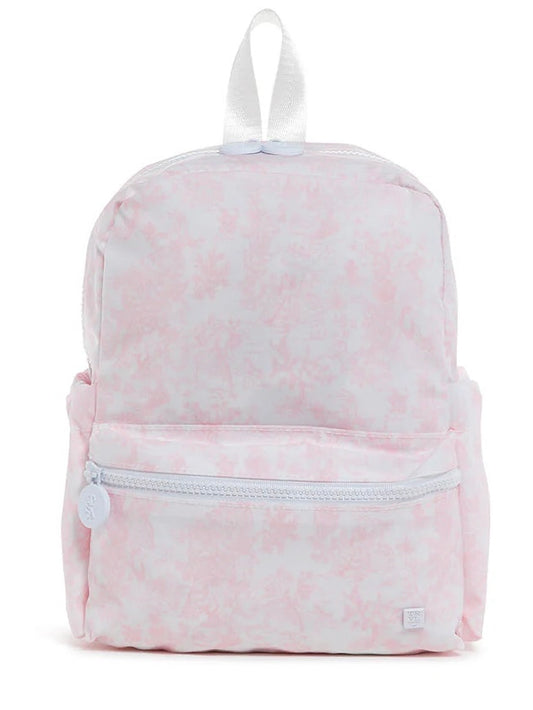 TRVL Pink Bunny Toile Mini Backer
