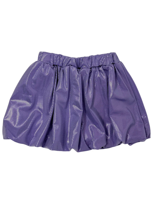 Emma Jean Purple Sparkle Gracie Bubble Skort
