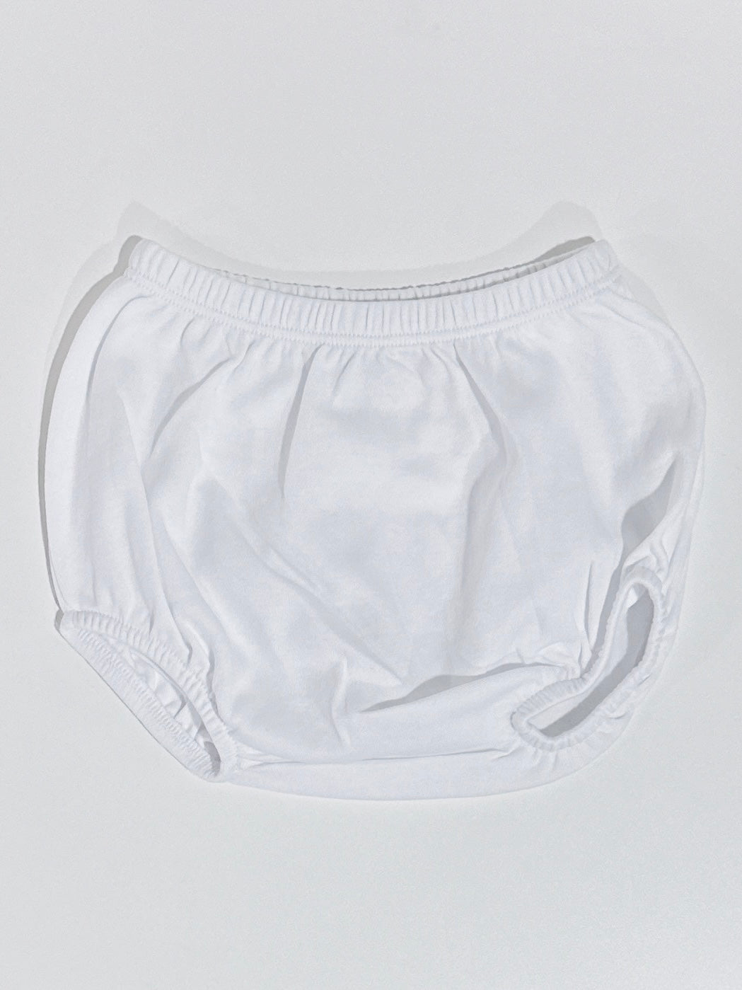 White Lily Pads Knit Plain Bloomers
