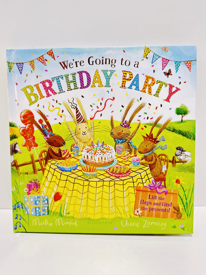 We're Going To A Birthday Party Book