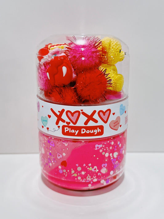 Valentines Play Dough Kit