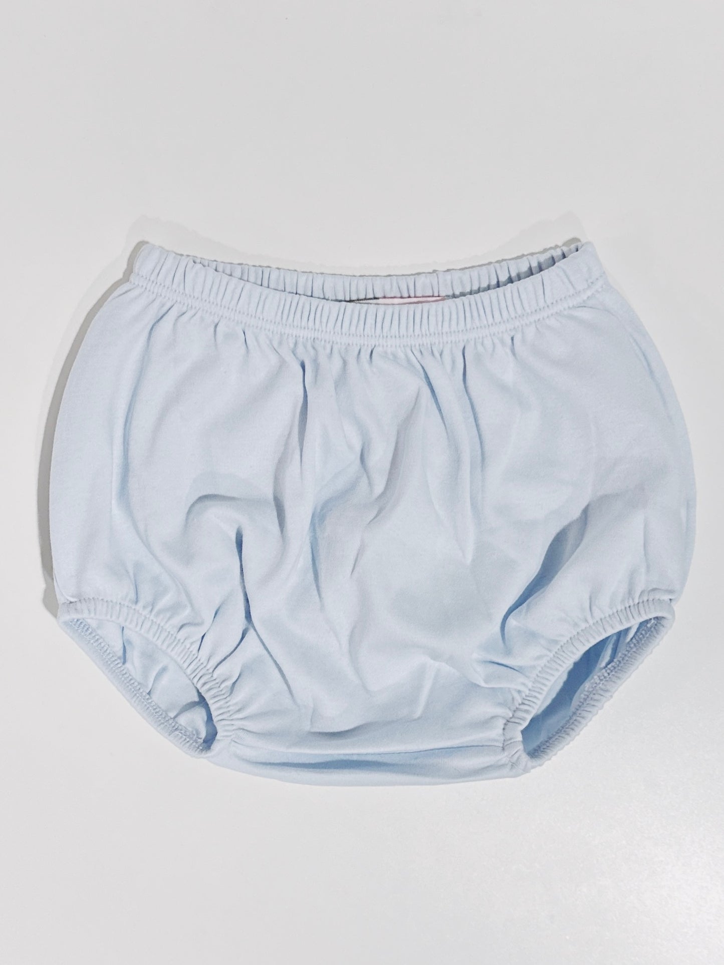 Light Blue Lily Pads Knit Plain Bloomers