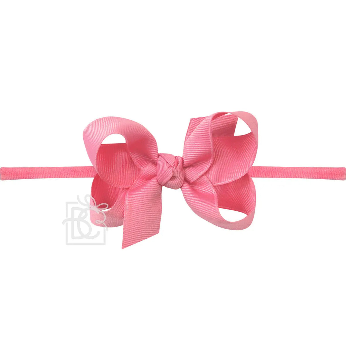 3.5" Medium Bow on 1/4" Pantyhose Headband