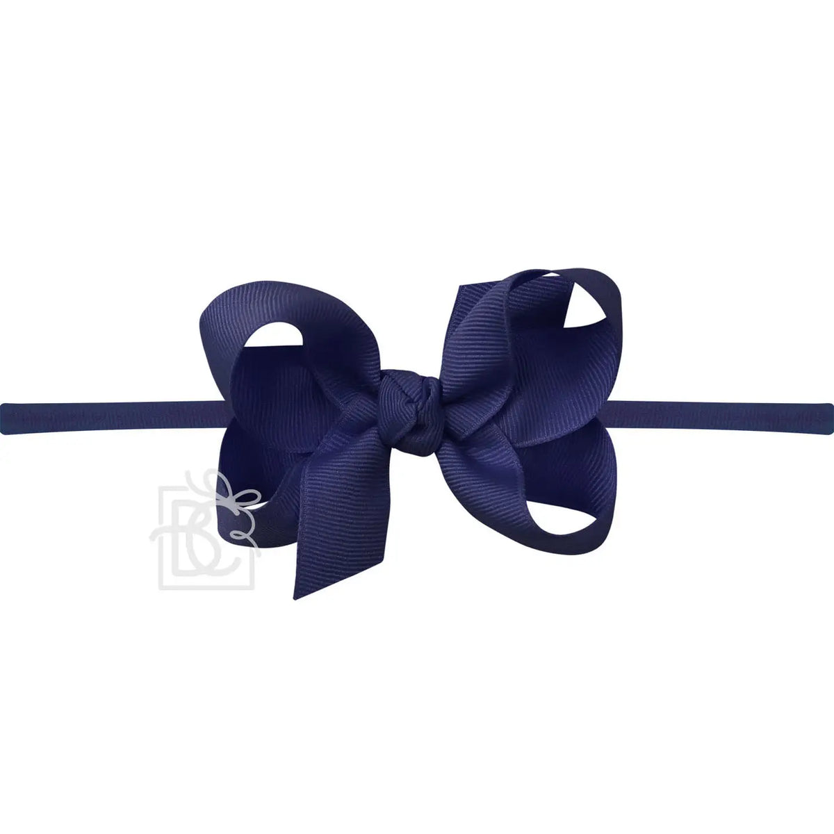 3.5" Medium Bow on 1/4" Pantyhose Headband