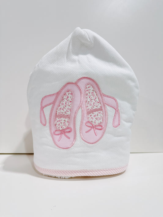 Ballet Applique Everykid Hooded Towel