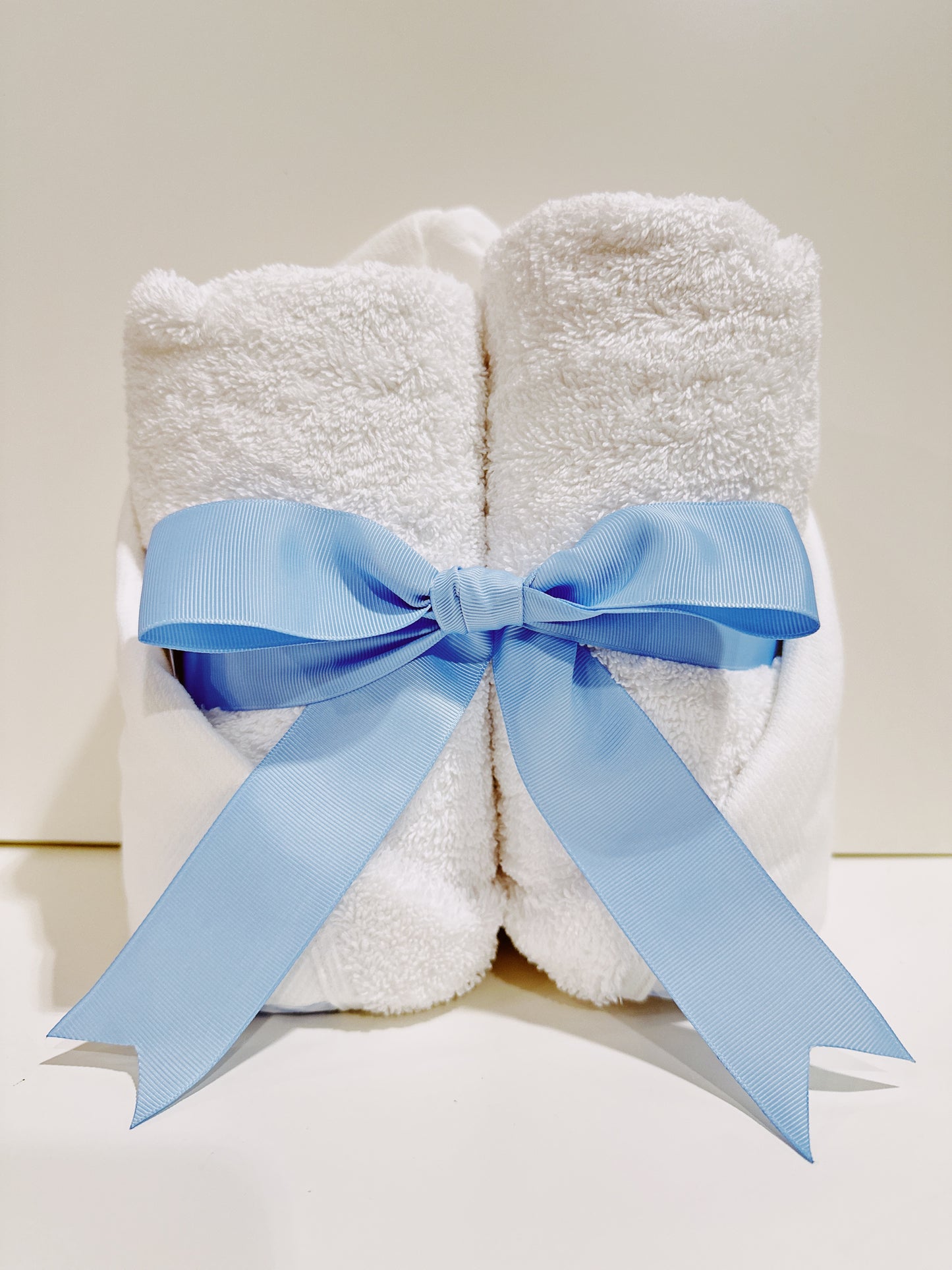 Train Applique Everykid Hooded Towel