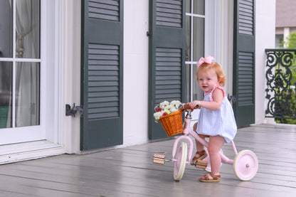 Light Blue Gingham/Light Pink Meredith Bubble