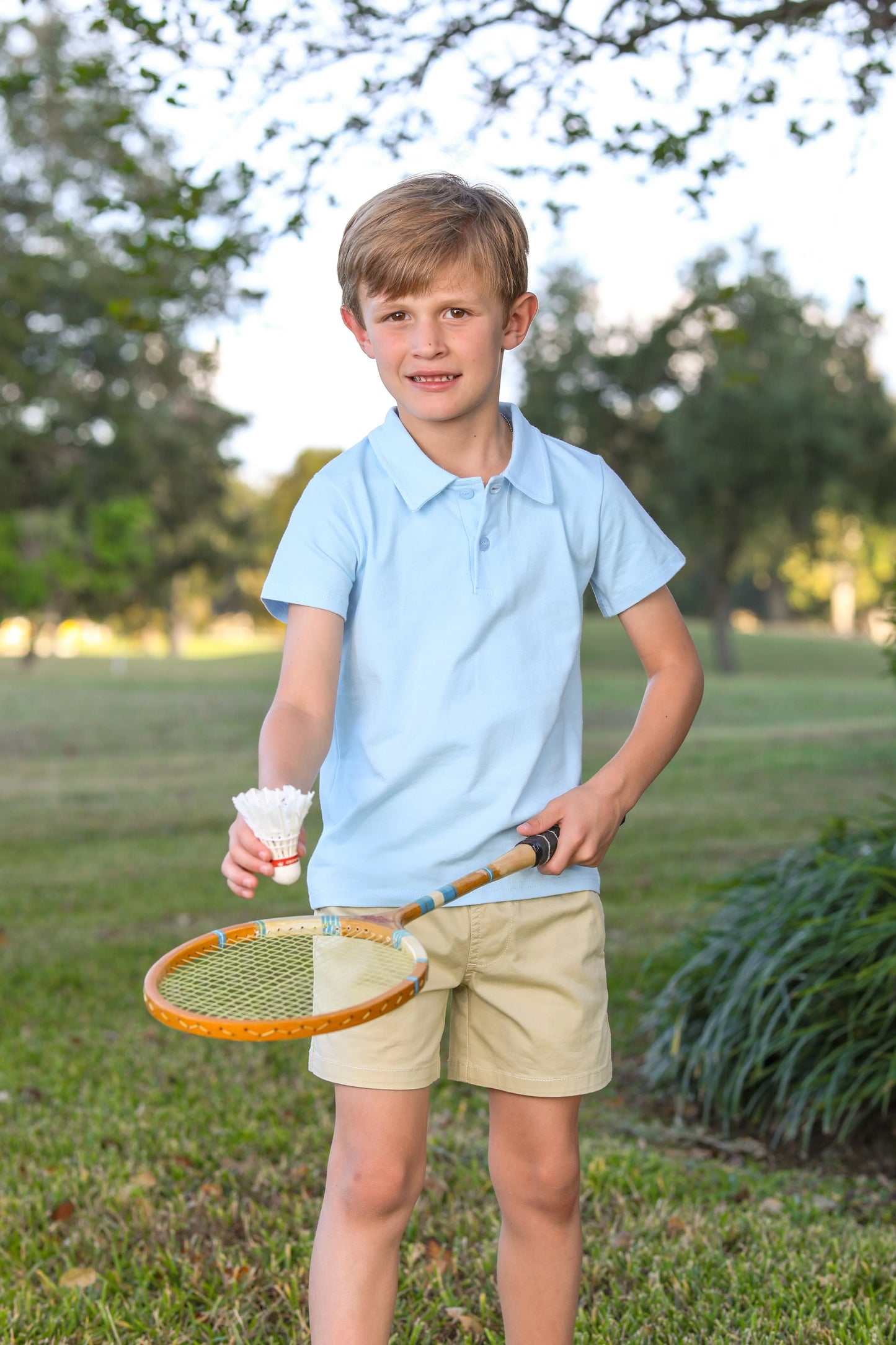 Light Blue Henry Polo