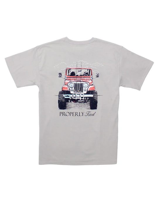 Ice Grey Rod Runner S/S Tee