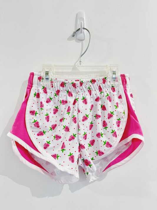 Strawberry Side Fabric Shorts