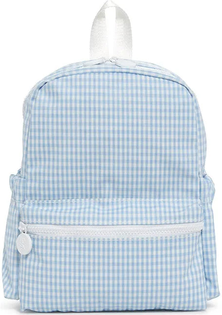 TRVL Mist Gingham Mini Backer