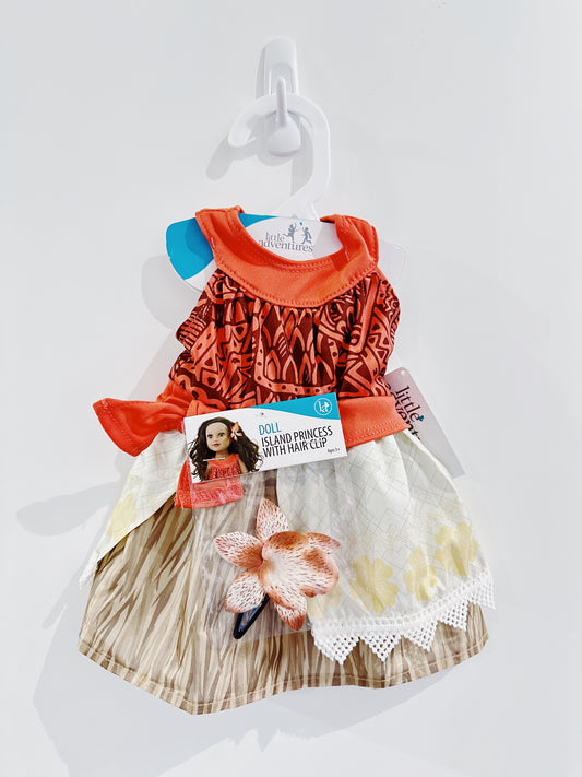 Moana Traditional Doll Dress