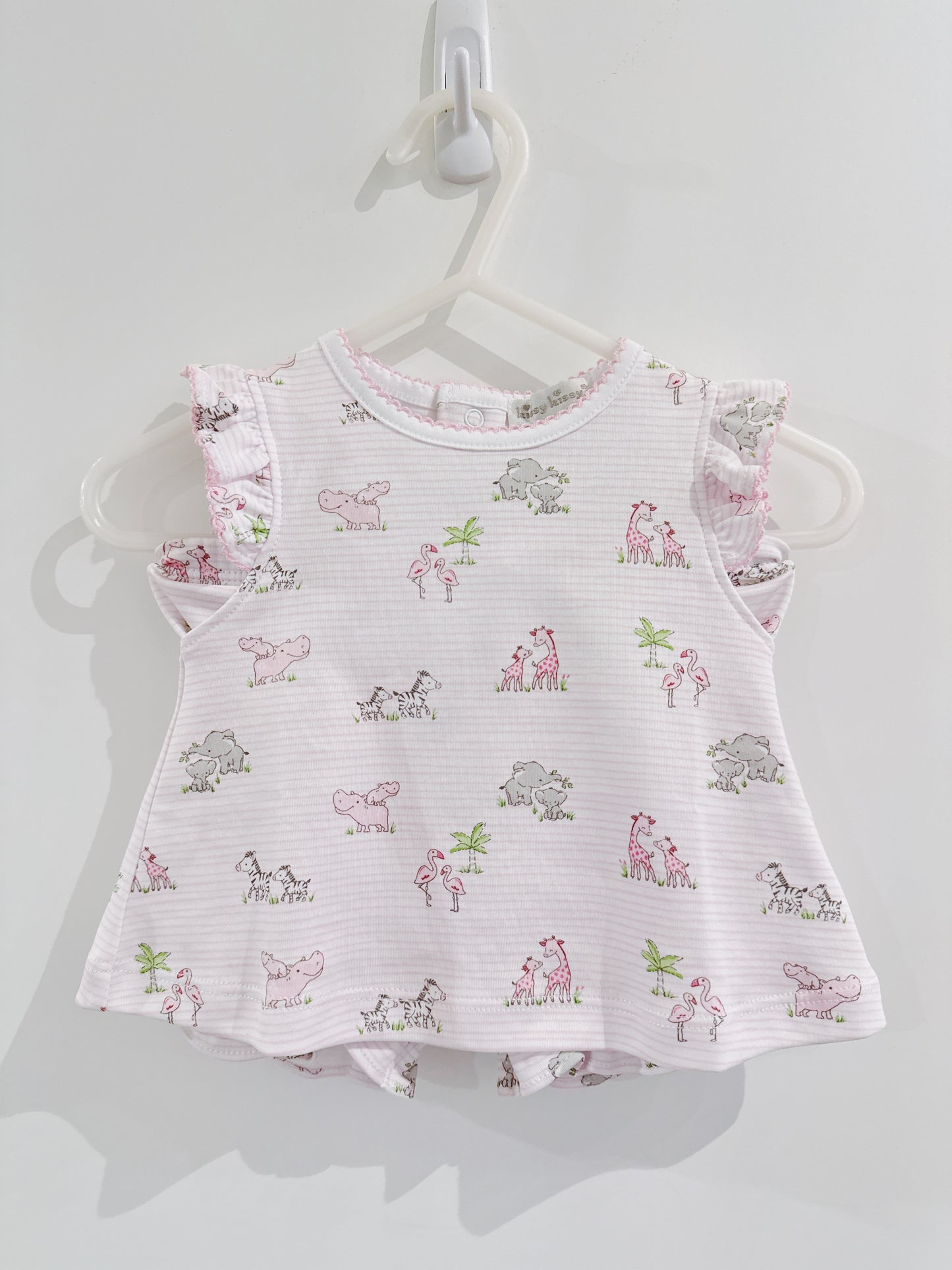 Safari Party Print Sunsuit Set
