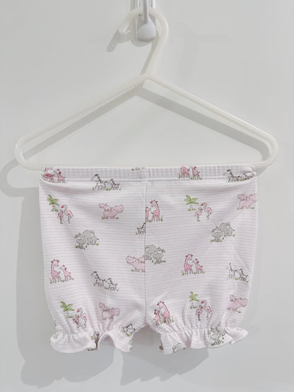 Safari Party Print Sunsuit Set