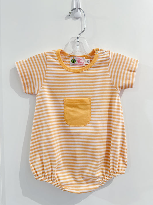 Pale Orange Stripe Pocket Bubble