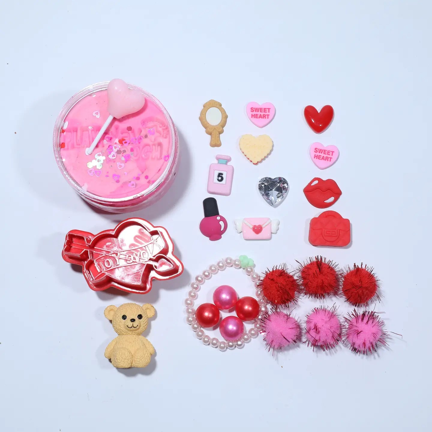 Valentines Play Dough Kit
