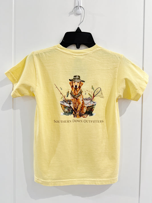 Butter Dog in Boat Tee