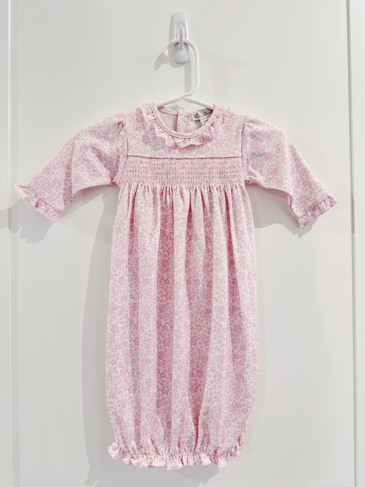 Country Gardens Print Smocked Sack