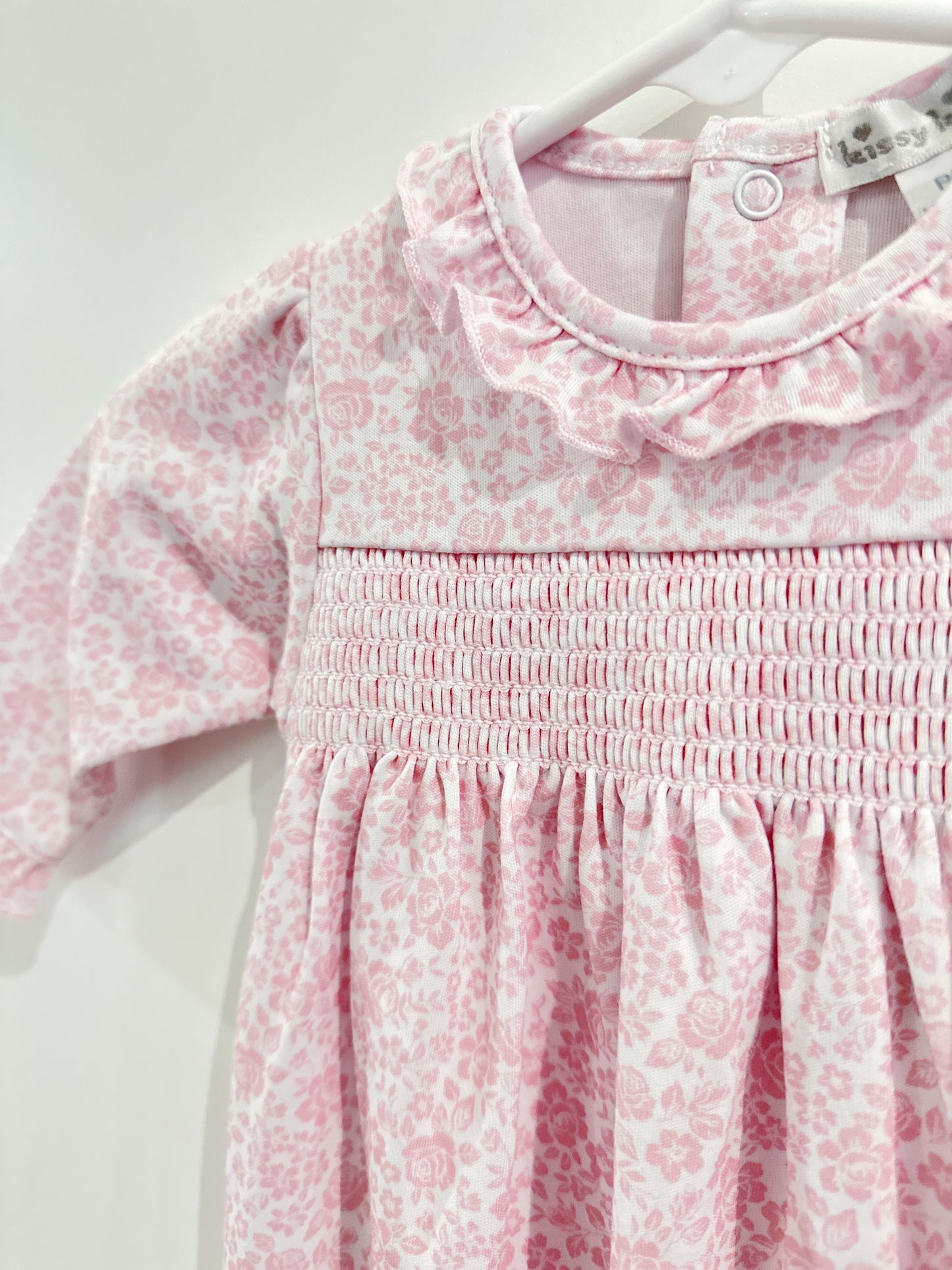 Country Gardens Print Smocked Sack