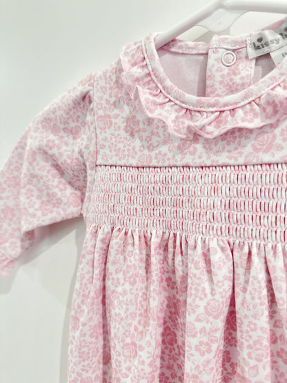 Country Gardens Print Smocked Sack